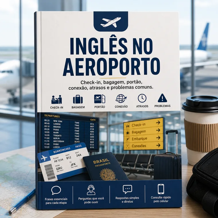 Capa do Inglês no Aeroporto